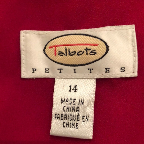 Talbots Red Ruffle Maxi Dress - Picture 5 of 7